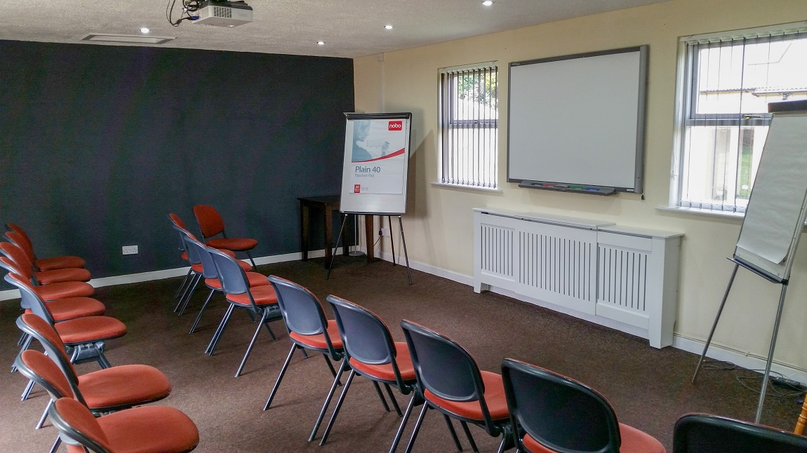 Theatre style seating in Meeting Room