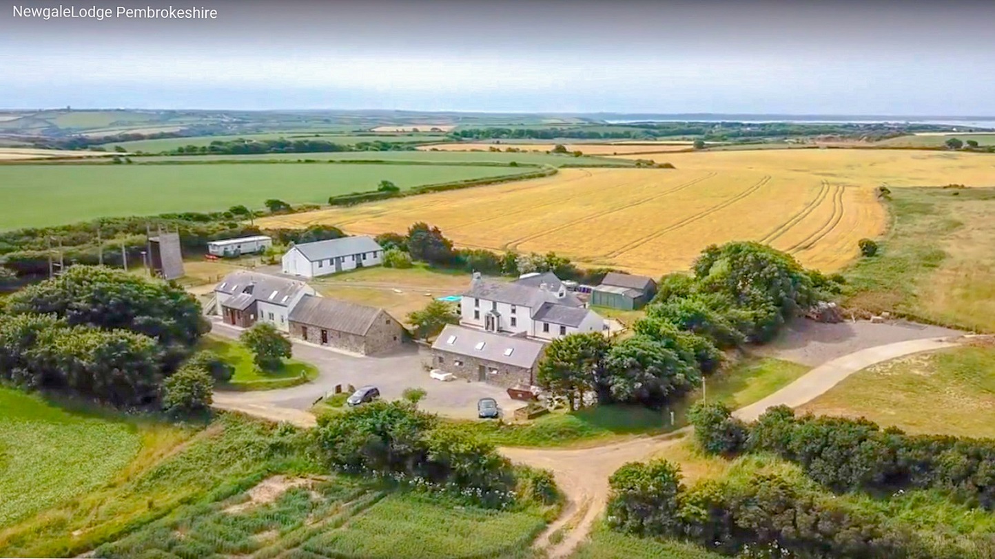 Newgale Lodge Aerial View